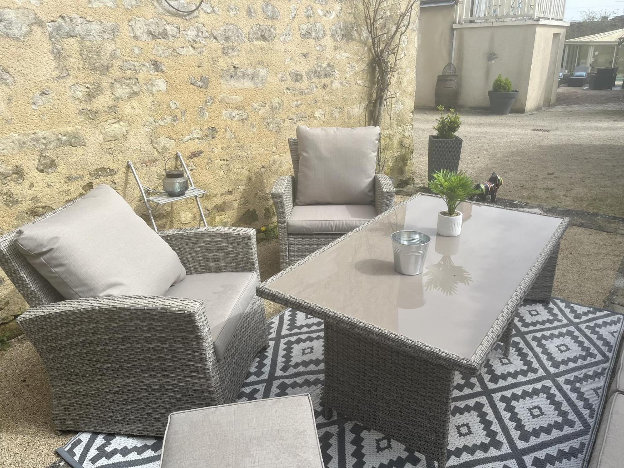 Gite Les Piraudieres Noyant-de-Touraine Habitación foto